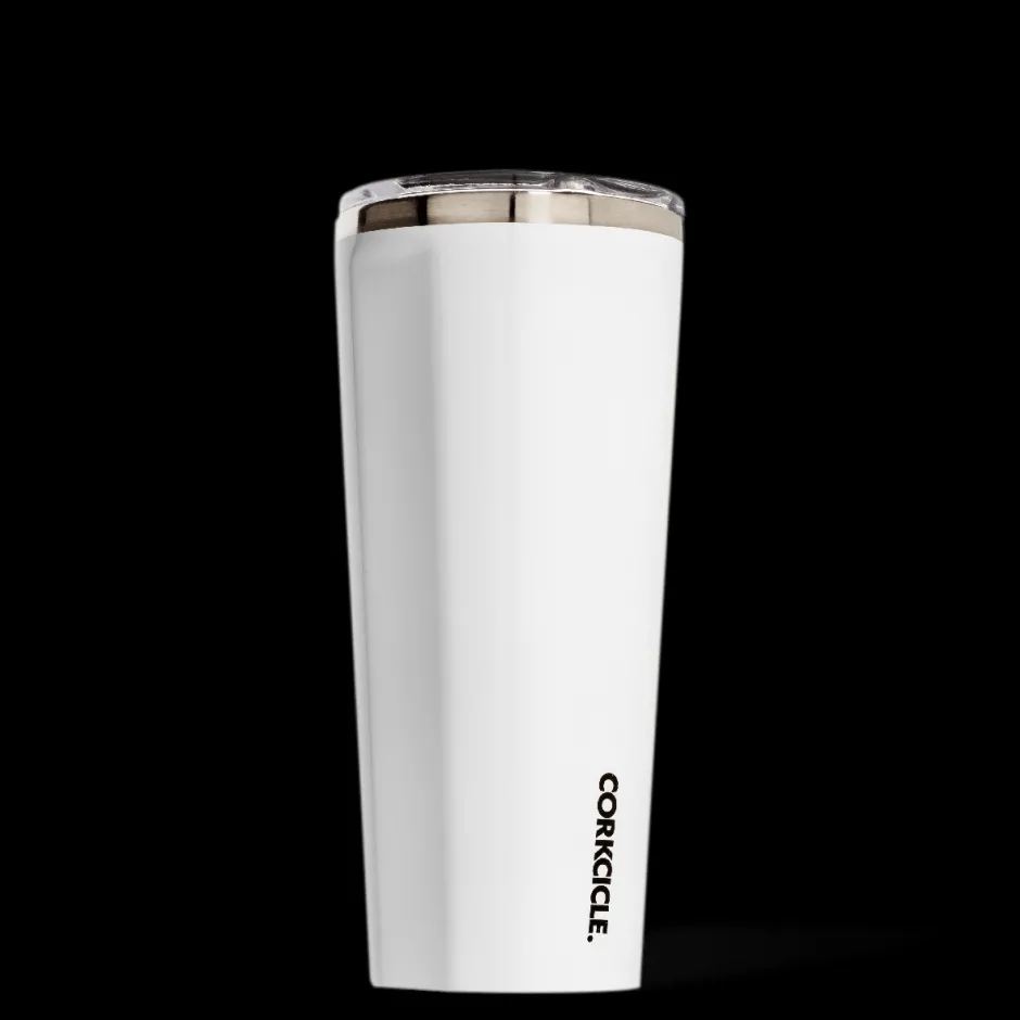 Clearance CORKCICLE Classic Tumbler Gloss White